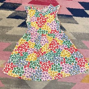 Mini Boden cotton leopard print dress